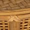 Hello Honey® Round Bamboo & Rattan Accent Table